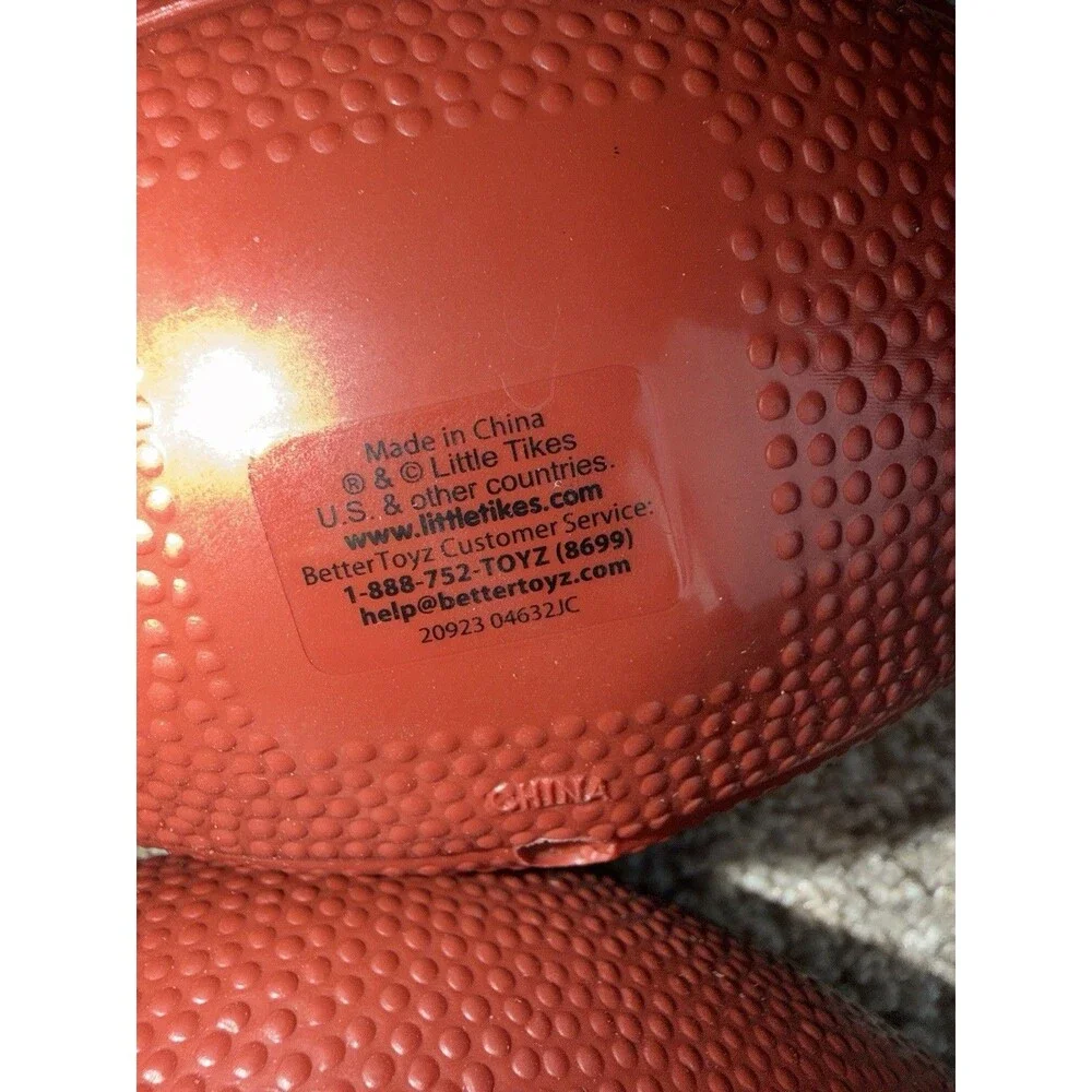 Little Tikes Mini Replacement Football Balls x 3 Soft Easy Grip